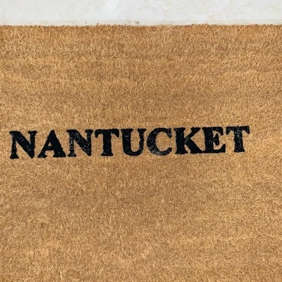 Nantucket Coconut Coir Door Mat. - Picture 3 of 3
